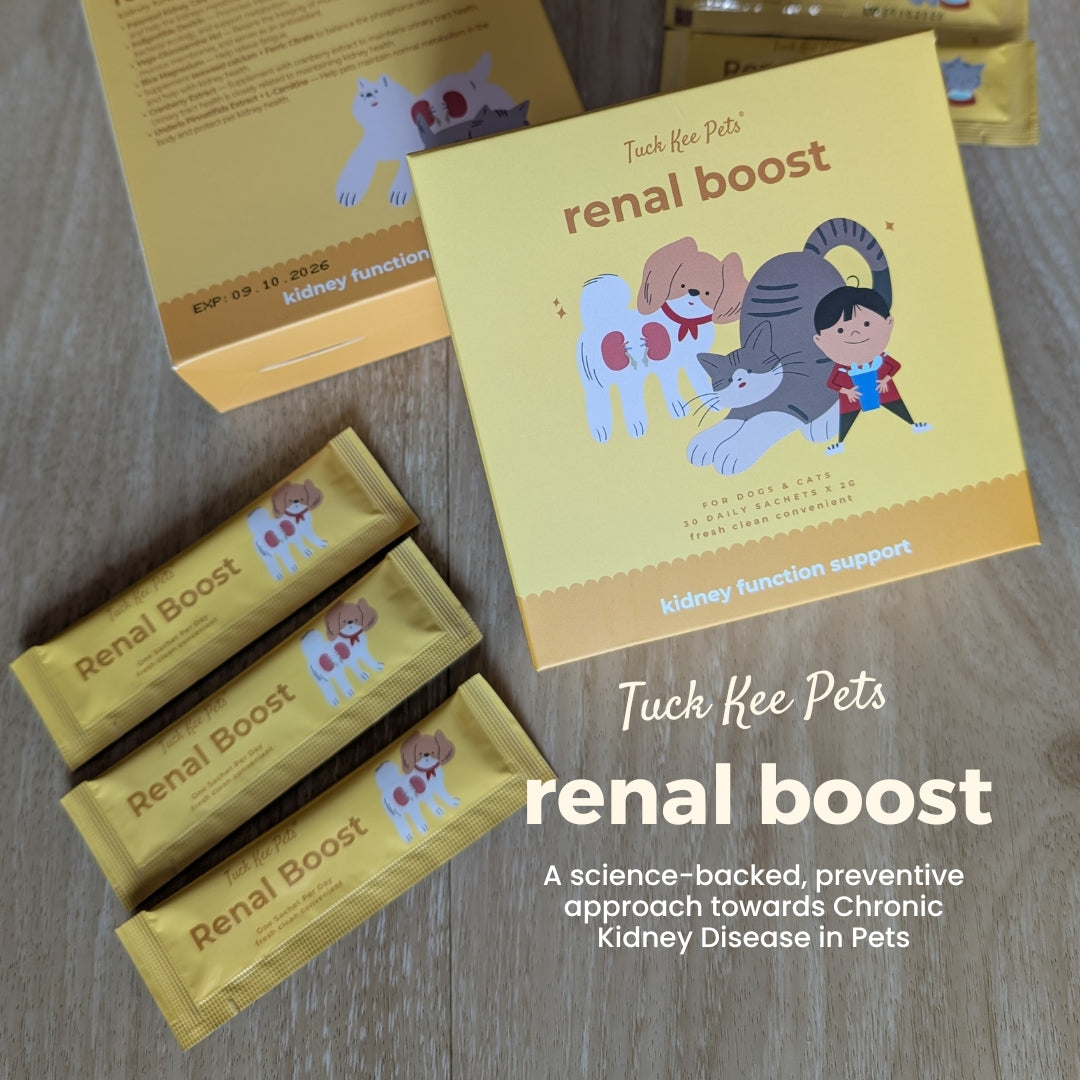 Tuck Kee Pets Renal Boost Kidney Support 60g Box of 30 Sachets