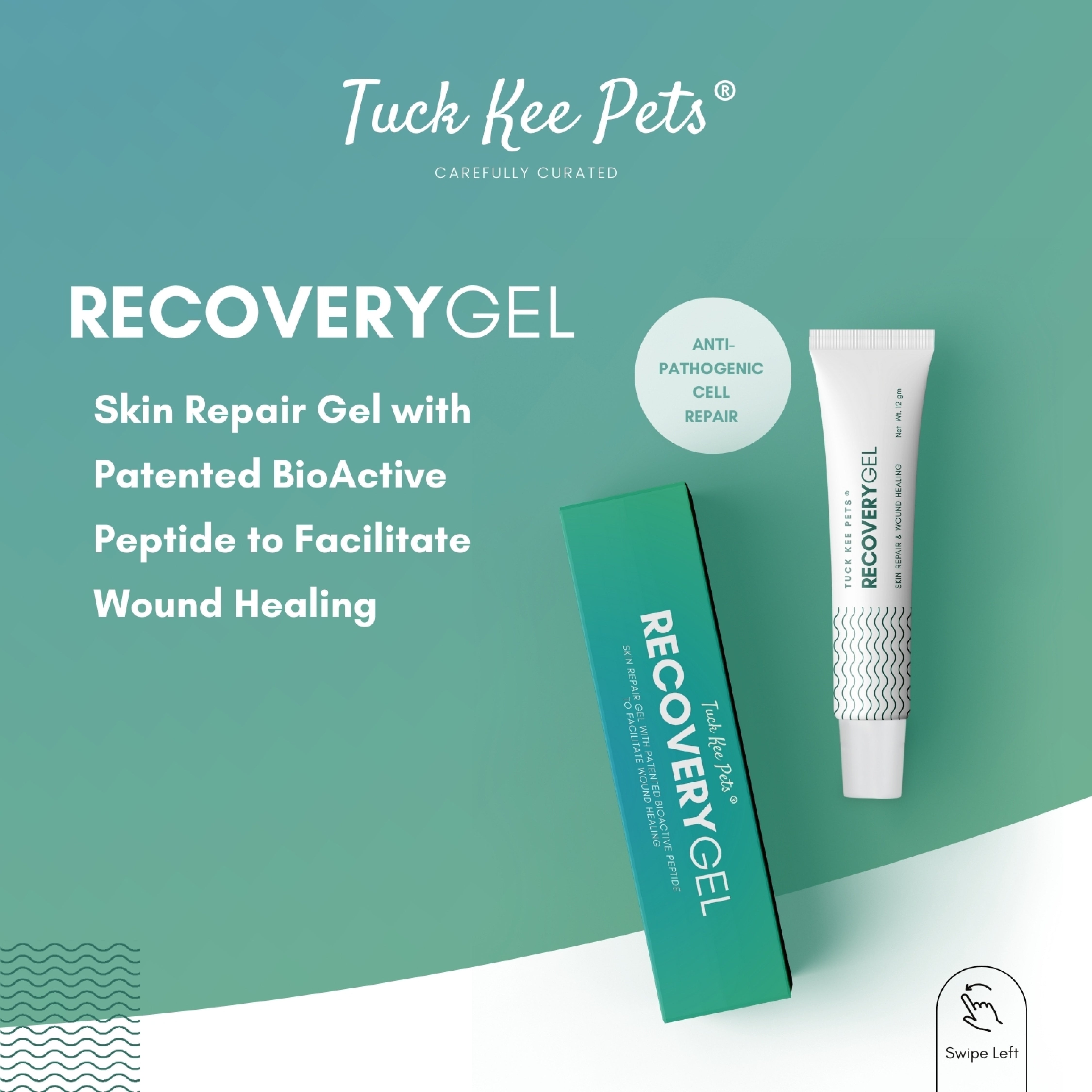 Tuck Kee Pets RECOVERYGEL Skin Repair Gel 12G
