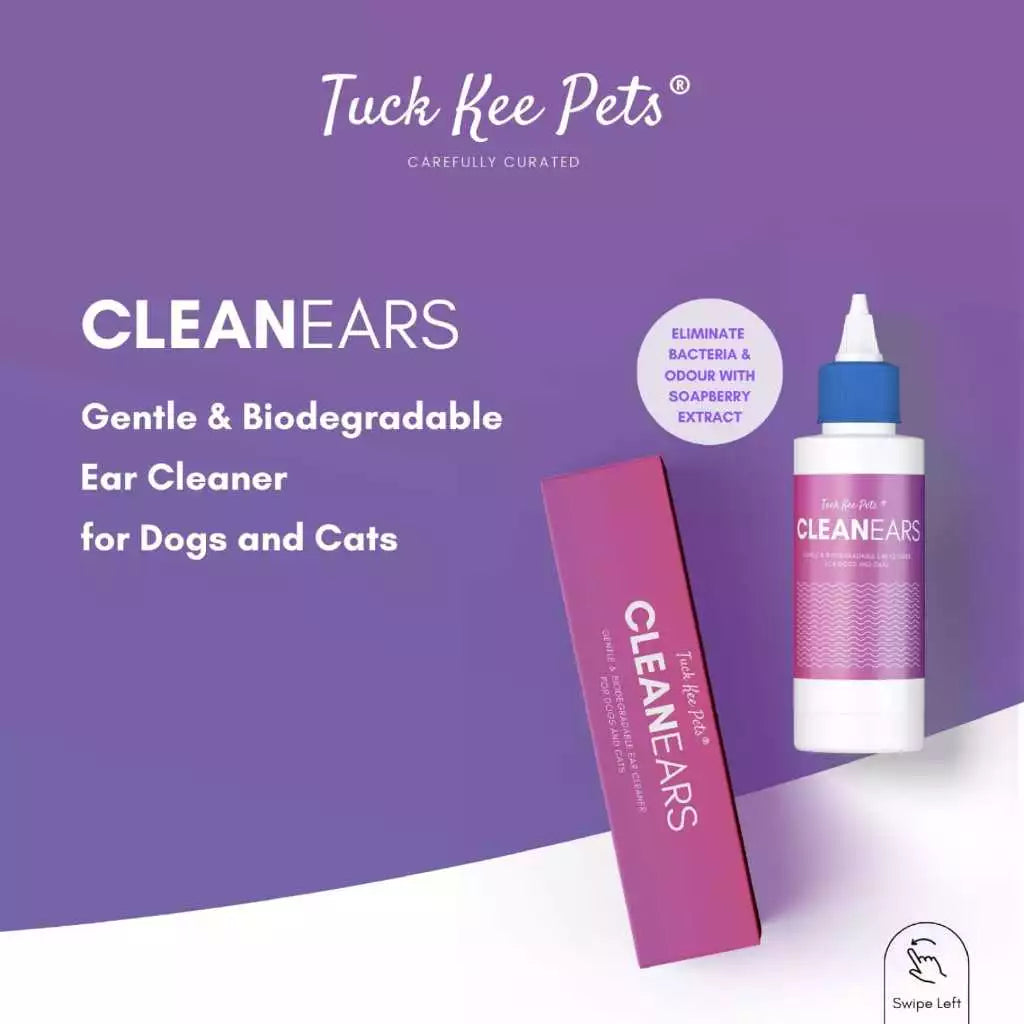 Tuck Kee Pets CLEANEARS Ear Cleaner 120ML