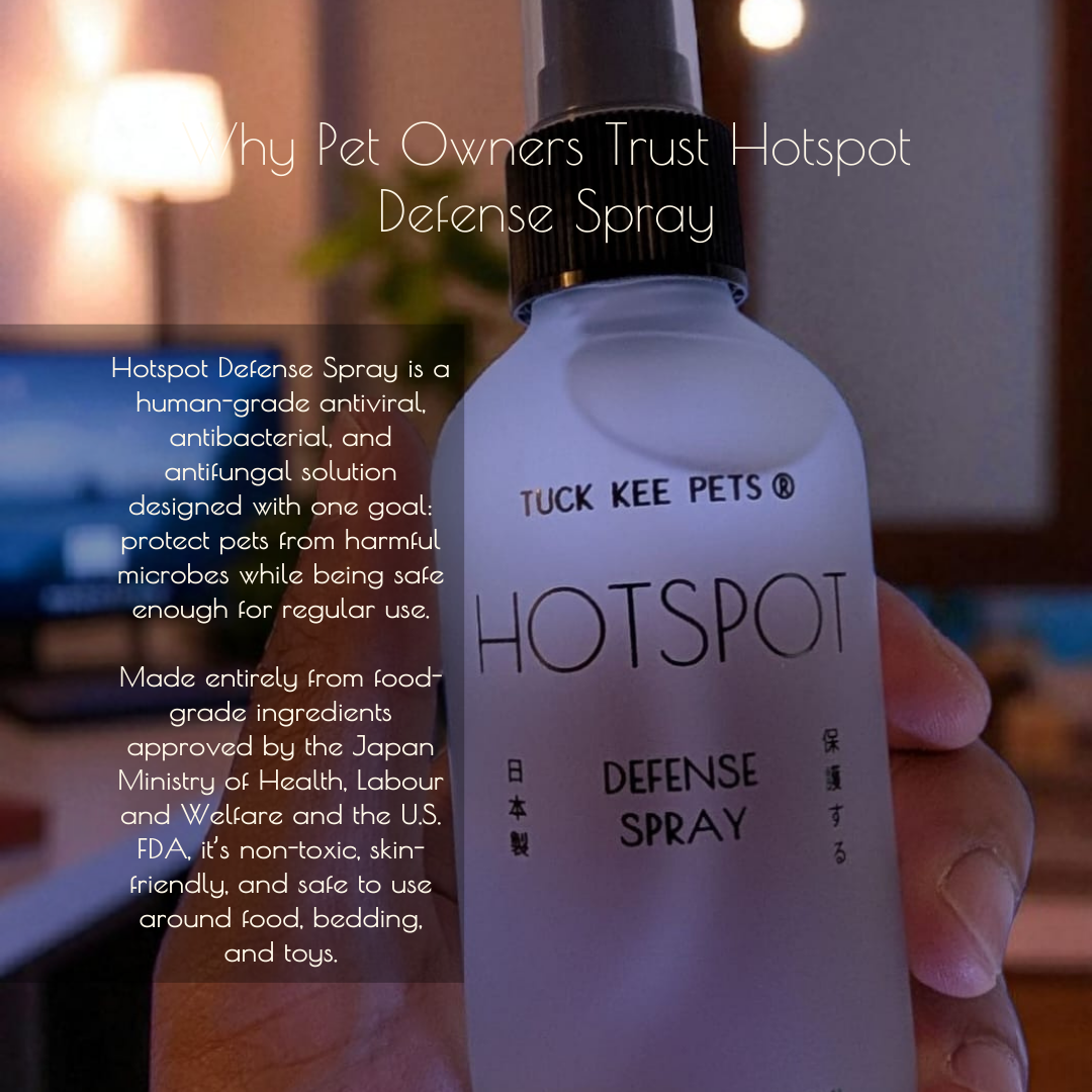 Tuck Kee Pets Hotspot Defense Spray 120ML/480ML