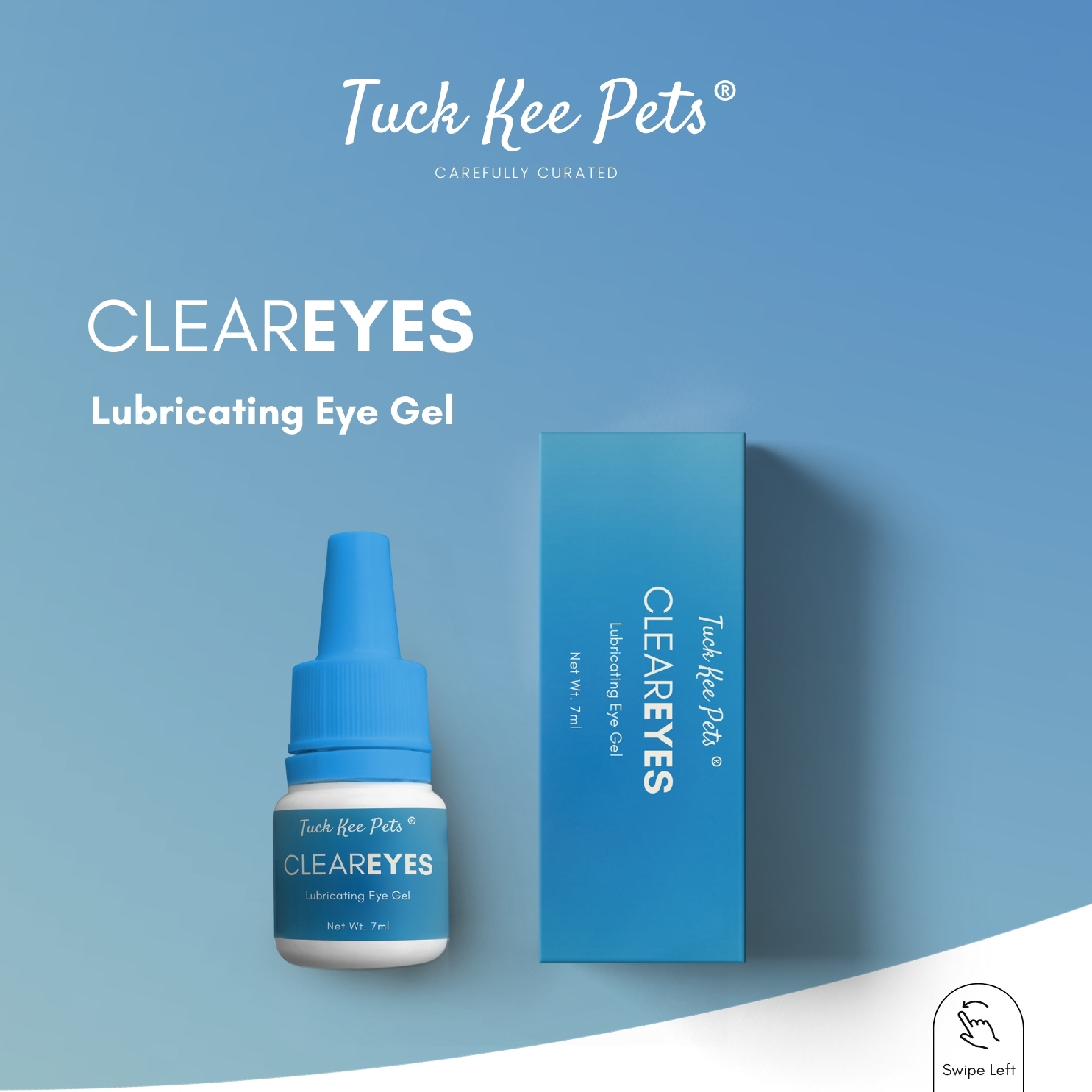 Tuck Kee Pets CLEAREYES Lubricating Eye Gel 7ML