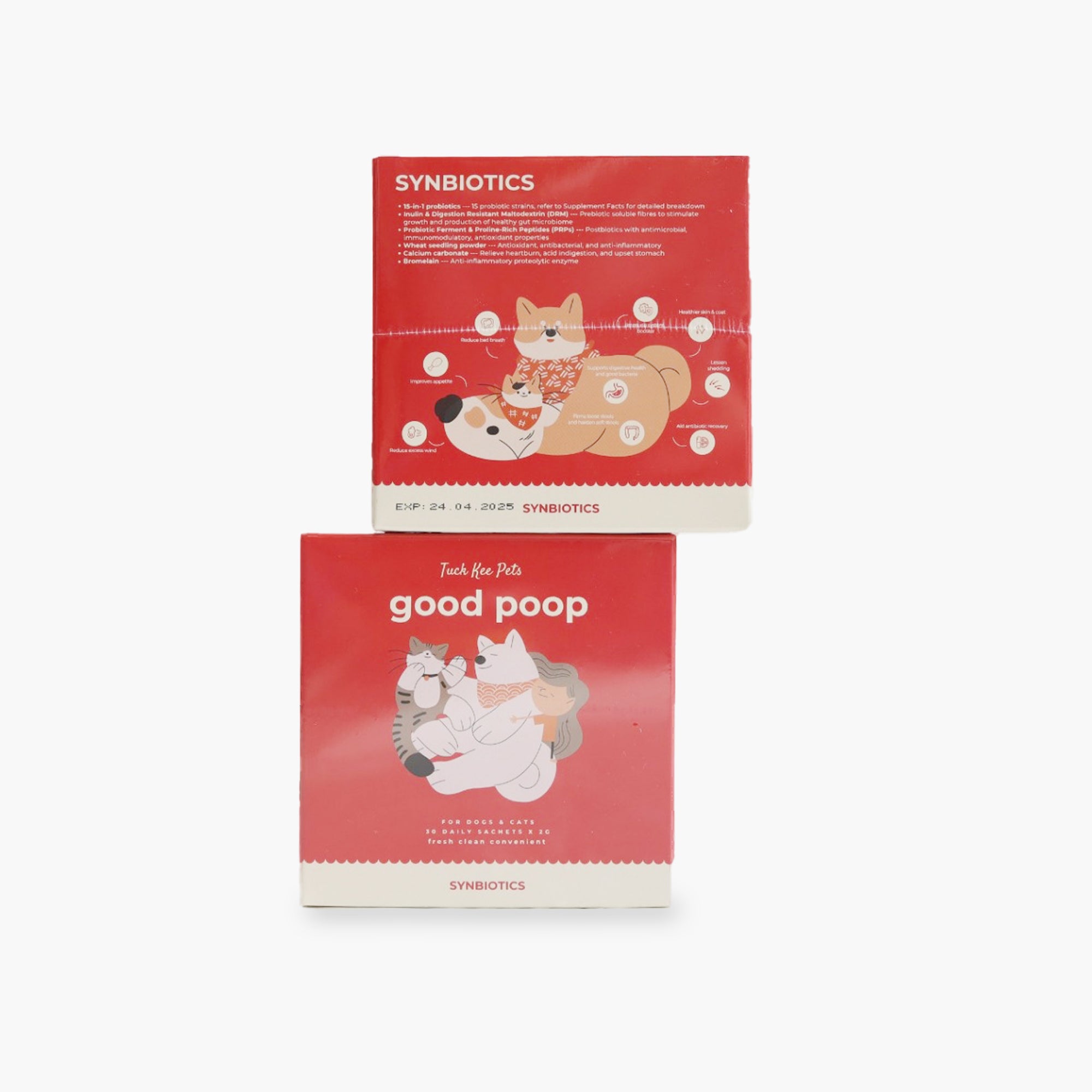 Good Poop Synbiotics 60g Box of 30 Sachets