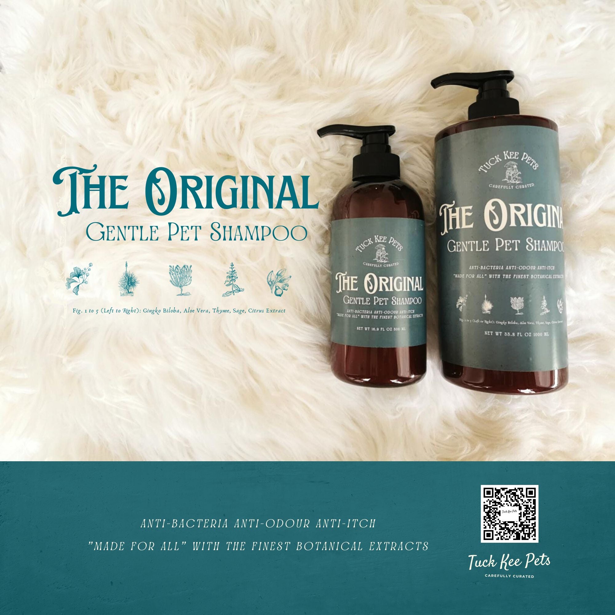 Tuck Kee Pets The Original Shampoo 500ml/1000ml