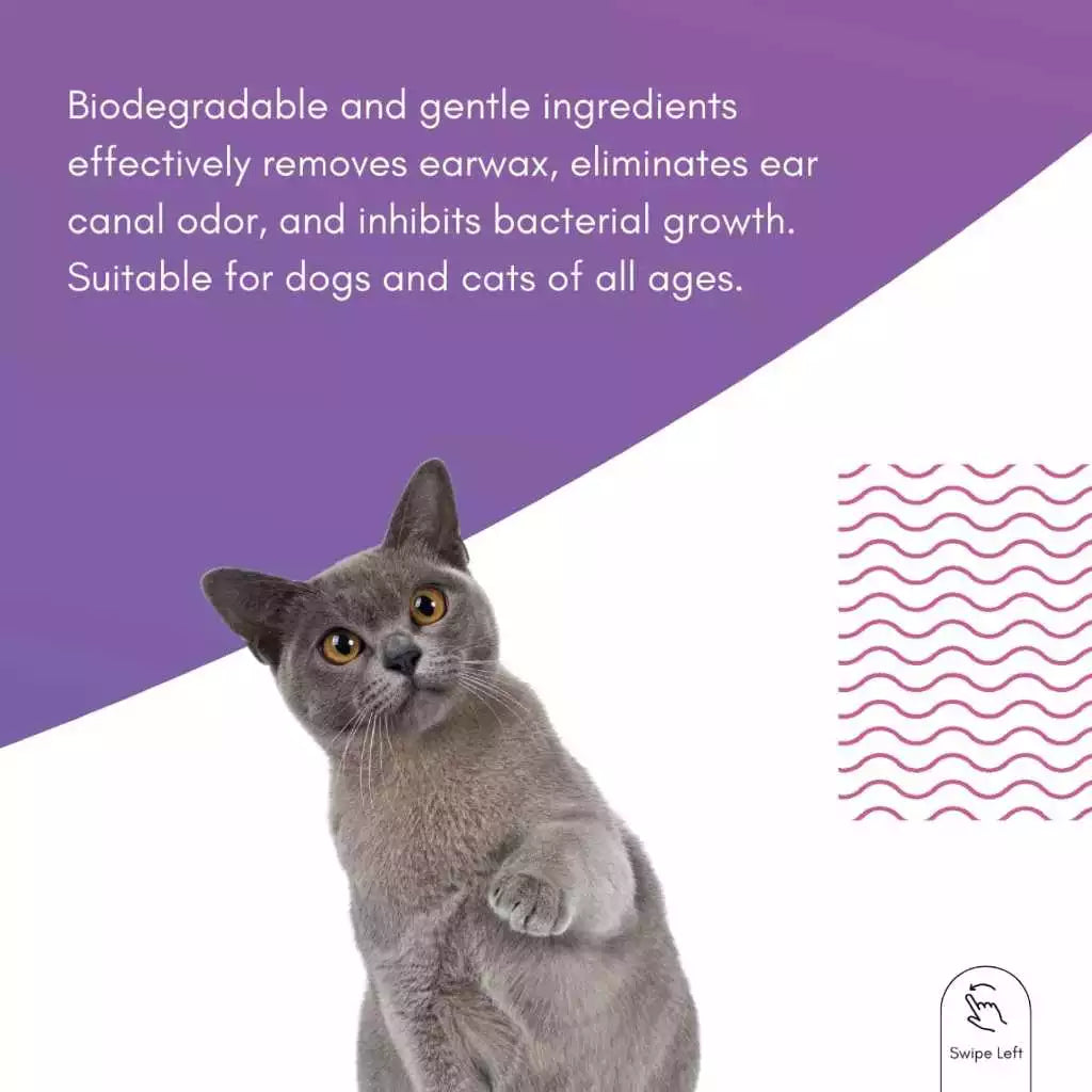 Tuck Kee Pets CLEANEARS Ear Cleaner 120ML